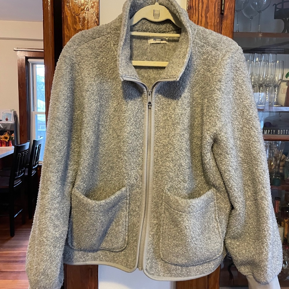 Madewell Polartec Fleece Zip-Up Jacket